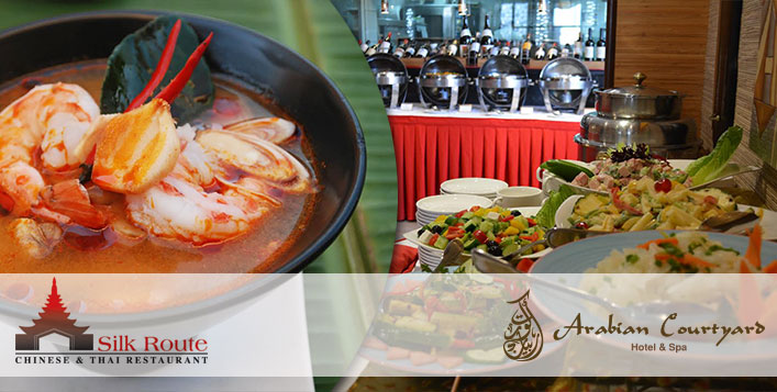 Unlimited food & unlimited beverages!