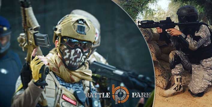 Largest outdoor paintball in the Middle-east!