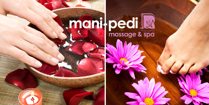 Mani-Pedi, Hand + Foot Spa & Massage | Cobone Offers