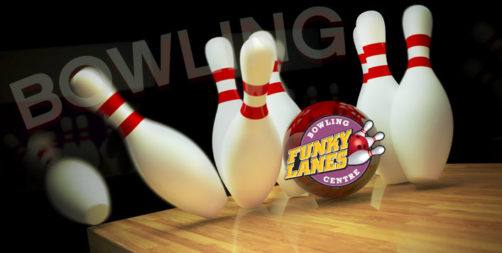 6 Games of Bowling at Funky Lanes