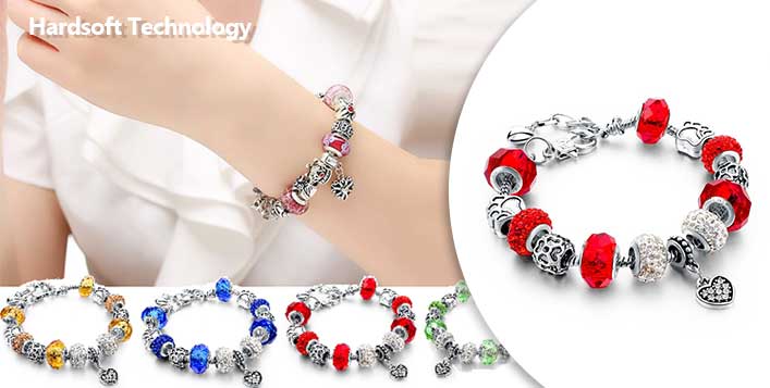 Handmade bracelets in 4 colour options