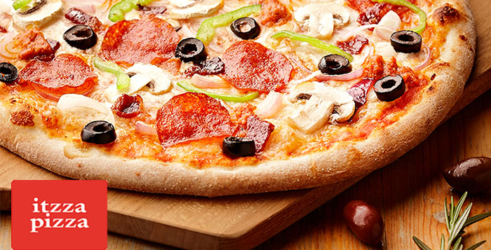 Spend a Value Voucher at Itzza Pizza 