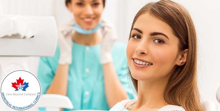 Get a beautiful smile with dental braces 