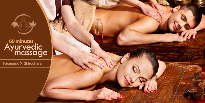 Ayurveda Massage, Shirodhara, Face Pack &More