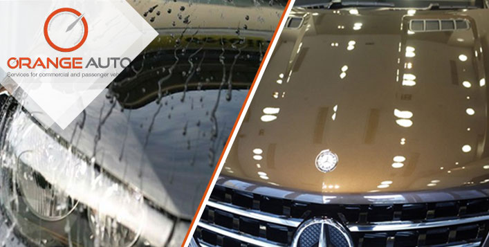 Orange Auto Ceramic Nano Coating Sedan Suvs Cobone