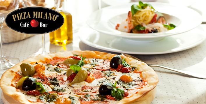 Italian Food at Pizza Milano | Cobone Offers