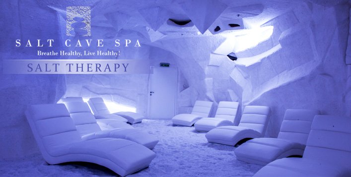 Relax for 45 mins in the Salt Cave Spa