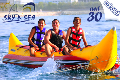 54% off cool fun banana boat ride!