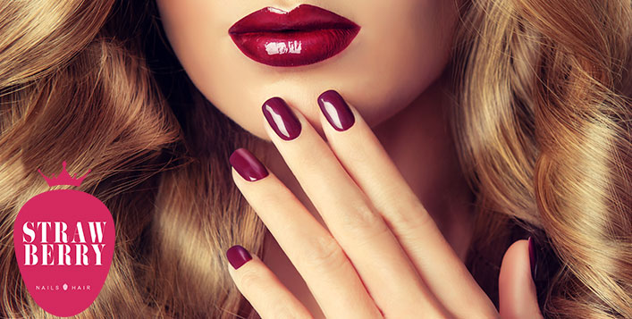 Relax & pamper your nails at Strawberry Nails