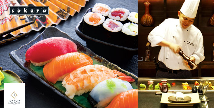 All you can eat Sushi+ unlimited soft drinks 