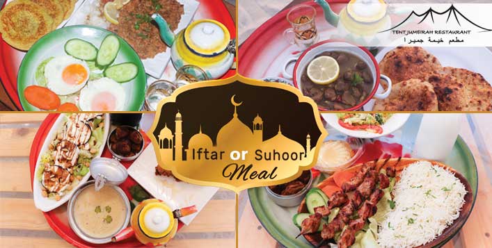 Iftar or Suhour at Tent Jumeirah Restaurant | Cobone Offers