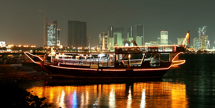 Traditional dhow cruise with dinner