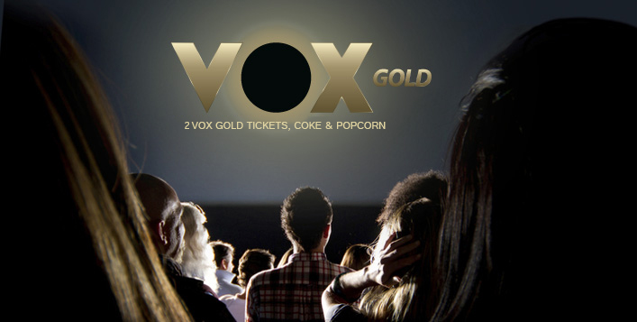 2 Movie Tickets At Vox Gold Cobone