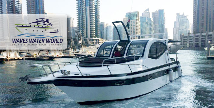 Explore Dubai Marina in a luxury yacht