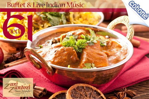 Enjoy an Indian Buffet with Traditional Music