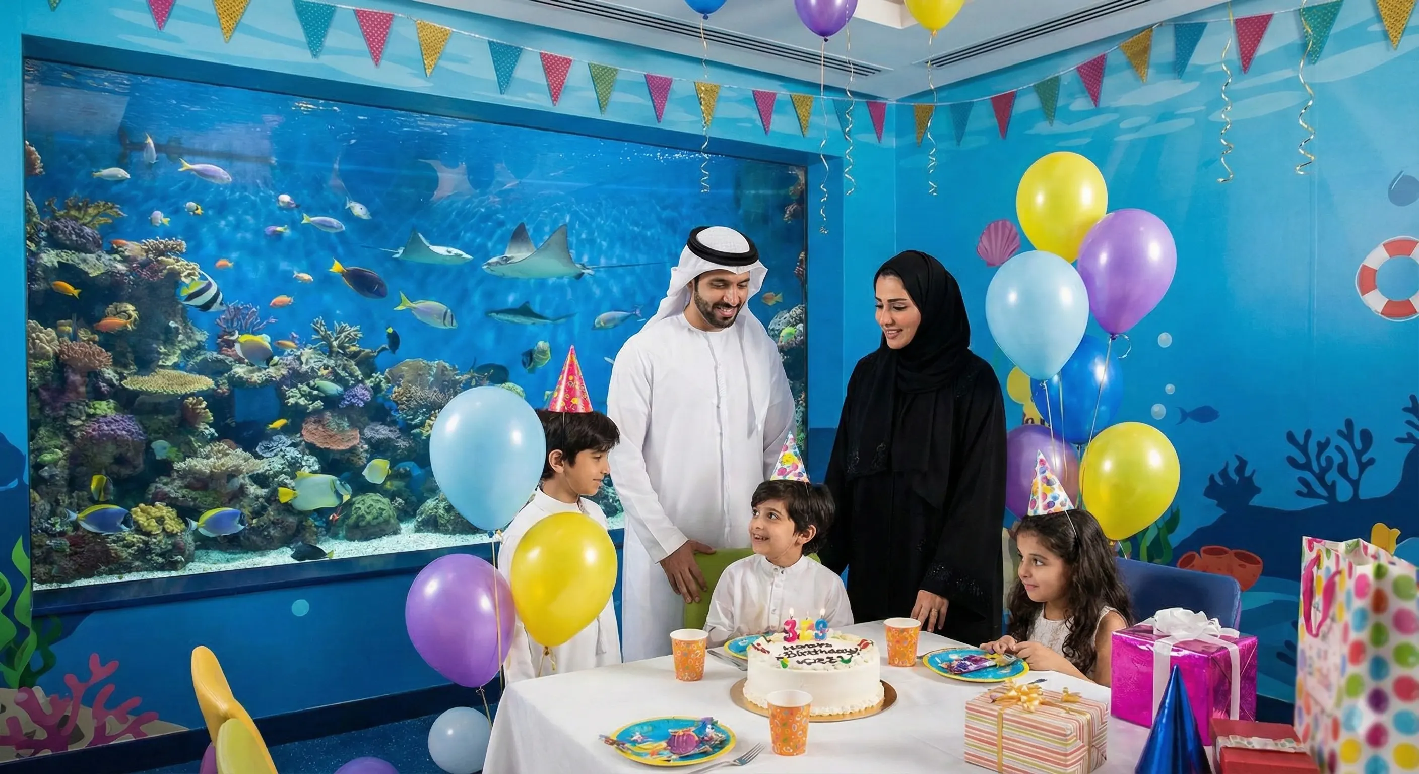 Fakieh Aquarium Birthday Party