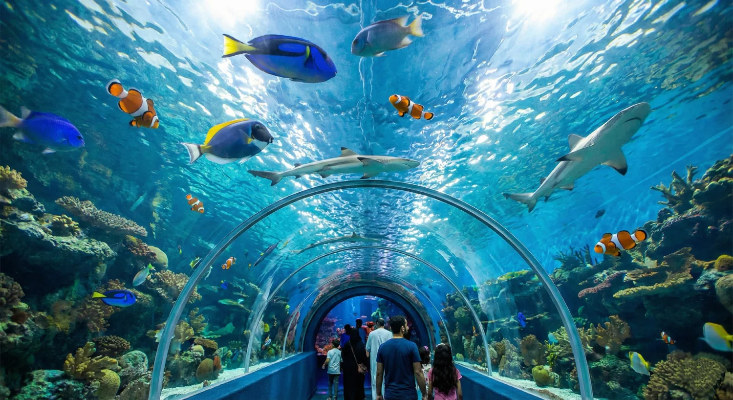 Fakieh Aquarium Tunnel