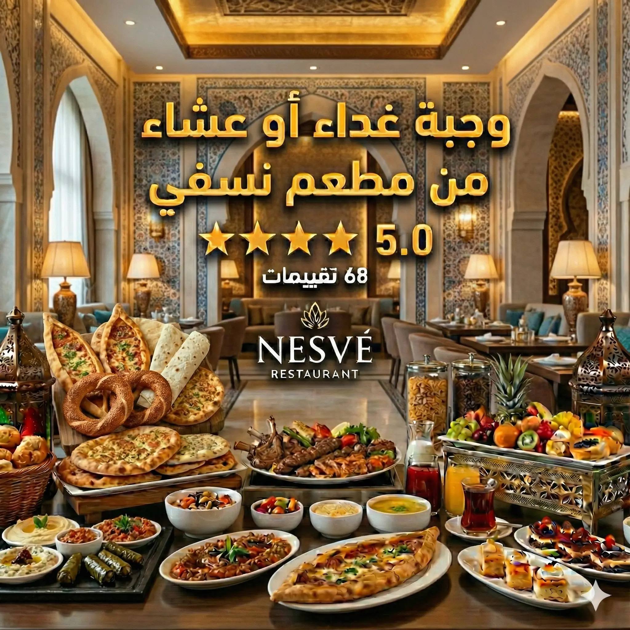 عروض المطاعم اليوم الرياض - مطعم نسفي