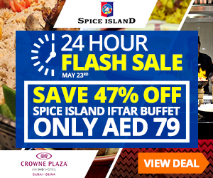 Enjoy Eid Al Fitr offers and discount on food, buffet 