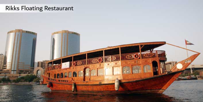 Sail around Dubai Creek with dinner buffet 